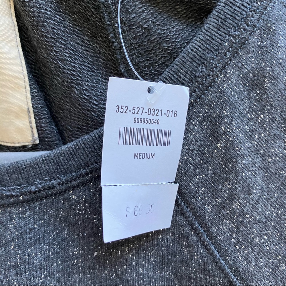 Hollister metallic gray sweater medium NWT - Picture 5 of 8